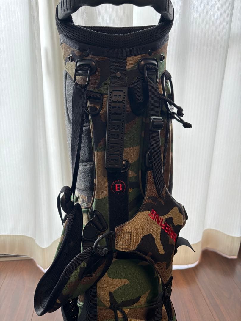 ブリーフィング　CR-4 ウッドランドカモ　迷彩　 キャディバッグ ヘッドカバー