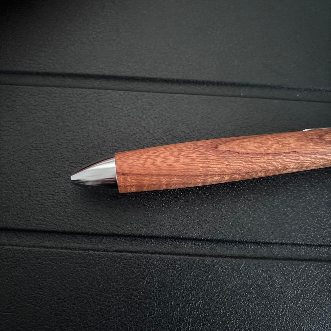 工房楔　多機能ペン　グラッソ　ケヤキ　縮み杢