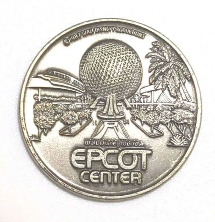 【入手困難】米国Disney resort EPCOT CENTER記念メダル
