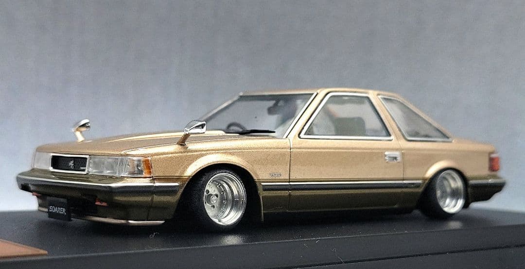 よーよ　1/43　ソアラ改　2800GT　SSRマークⅠ　アルミ製　深リム