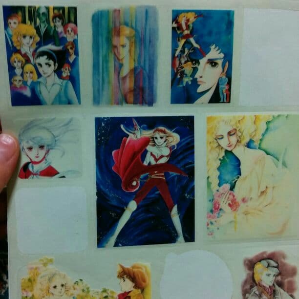 売れました。萩尾望都さんのシール