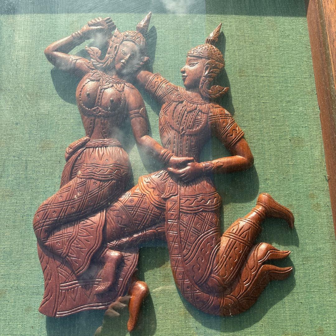 BALI バリ　アンティーク ディスプレイ 壁掛け