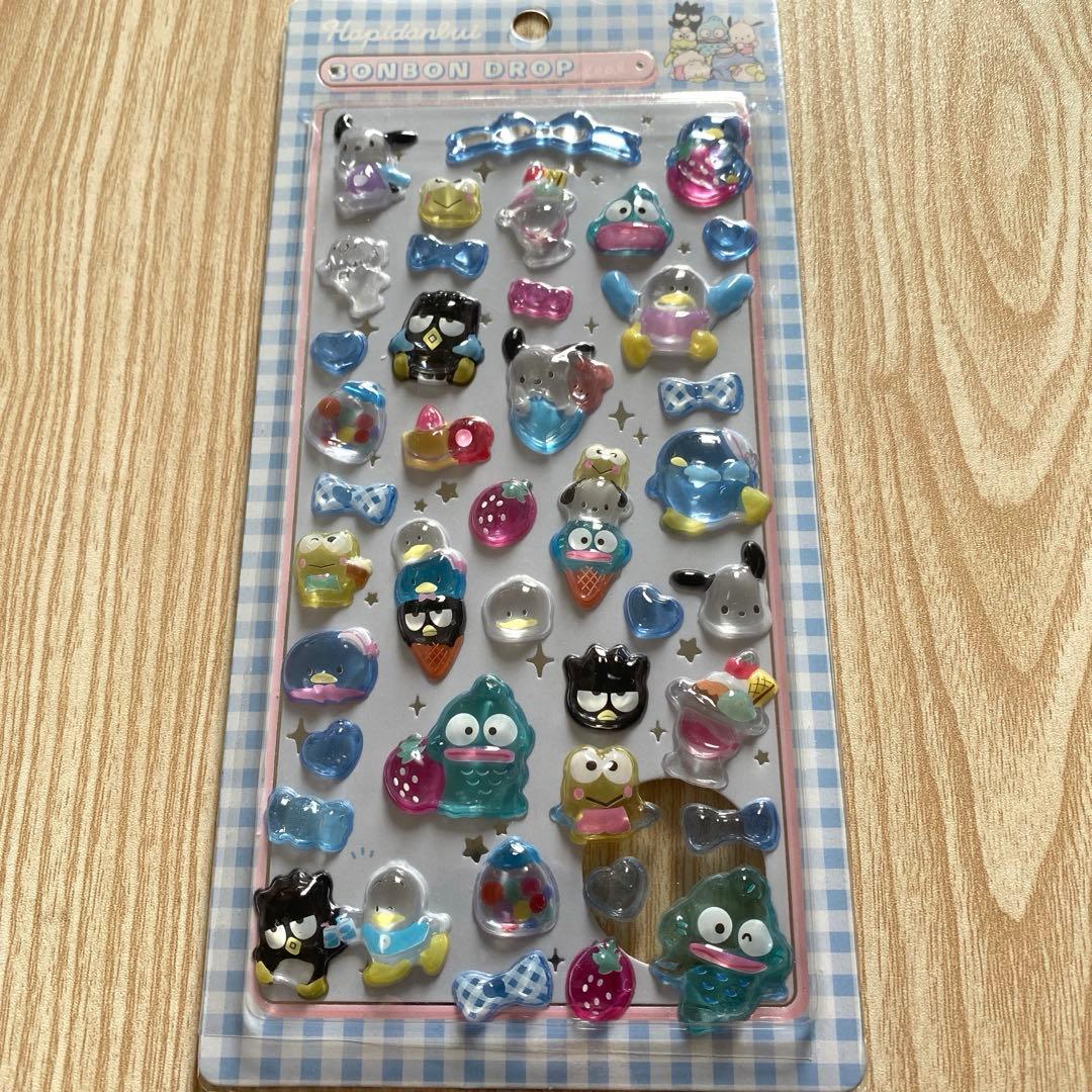 【国内正規品】サンリオボンボンドロップシール　7枚セット