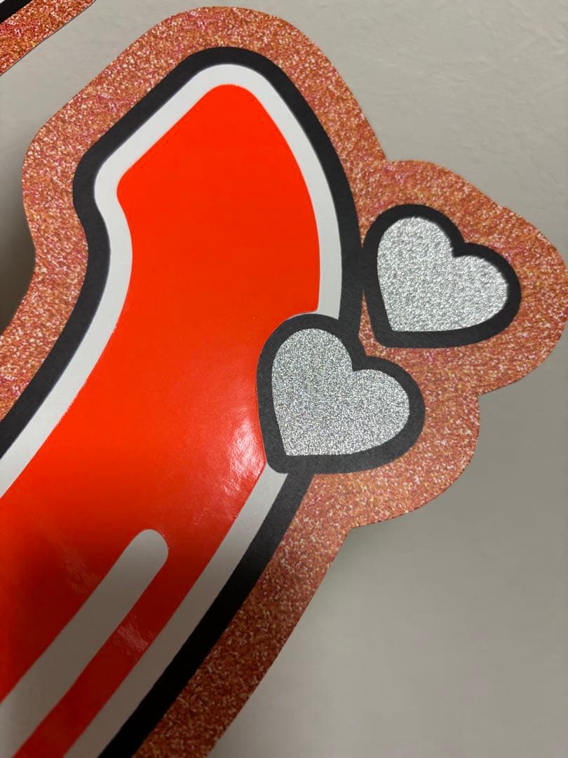 サンプル13 連結うちわ　文字パネル　うちわ文字　ハングル