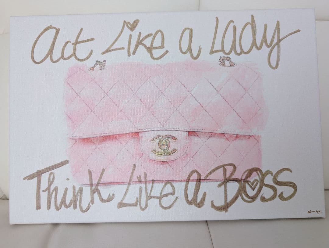 オリバーガル　キャンバス　アートパネル