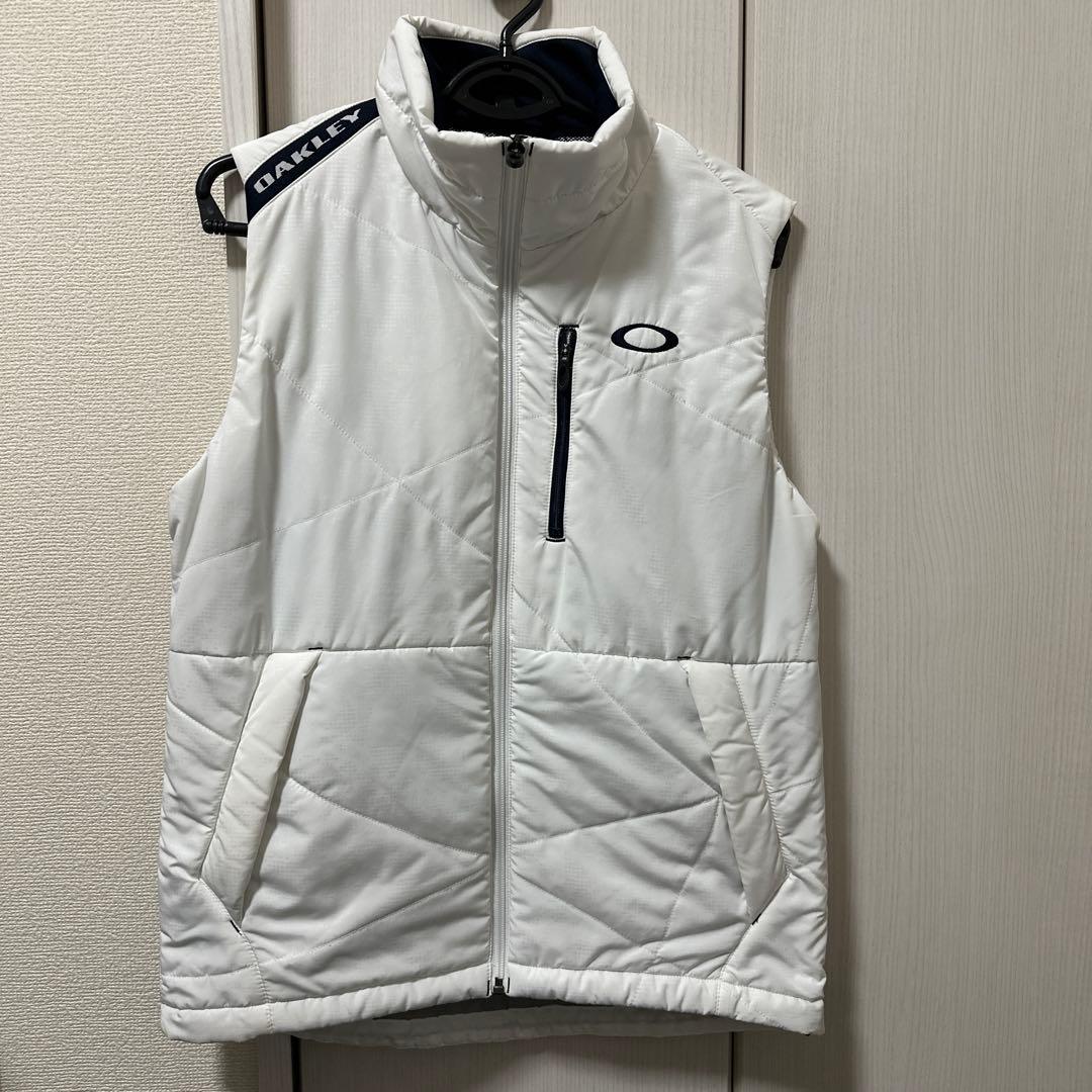 【ゴルフ】Oakley メンズベスト M ホワイト