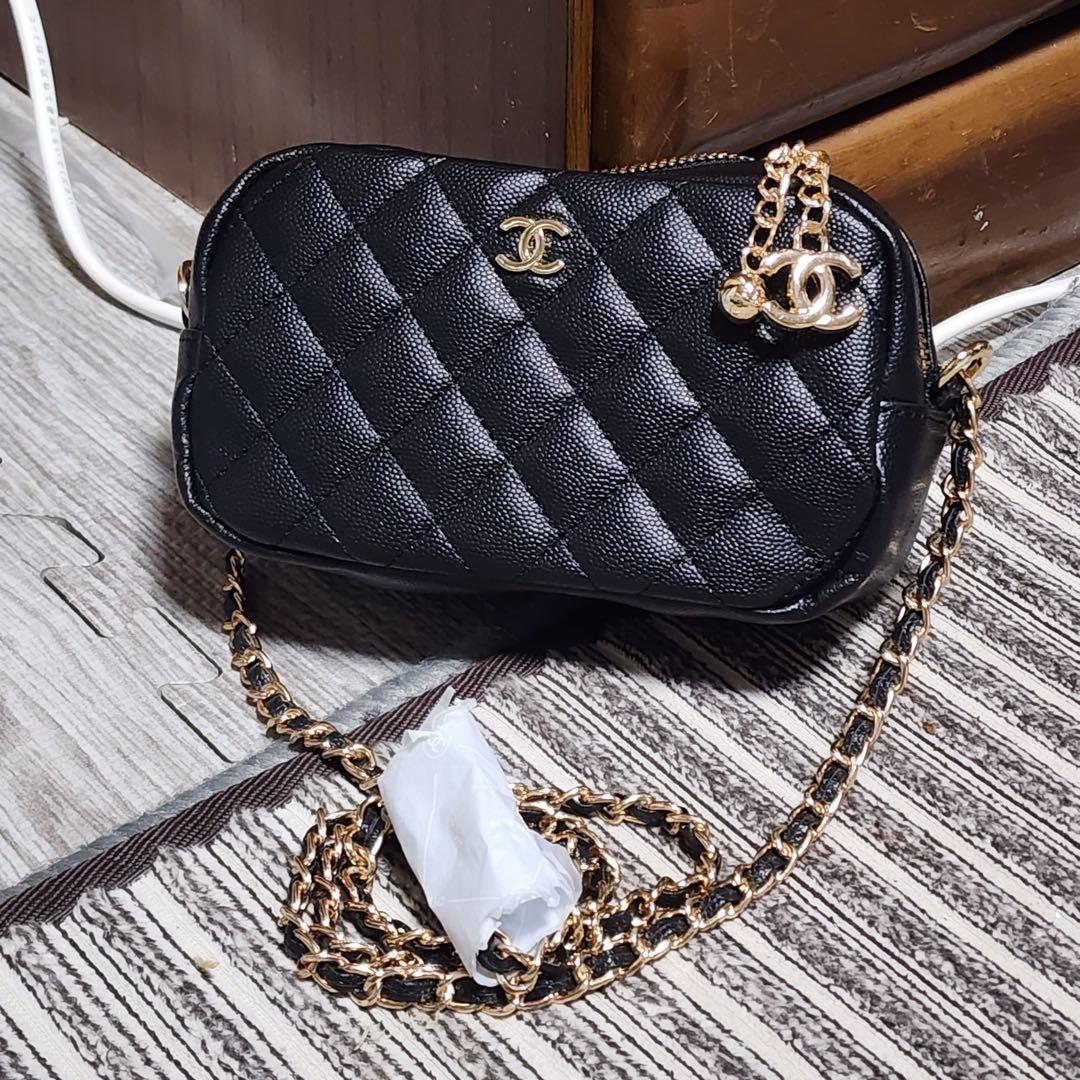 シャネル　ショルダーバッグ　ポーチ　チェーン　ノベルティ