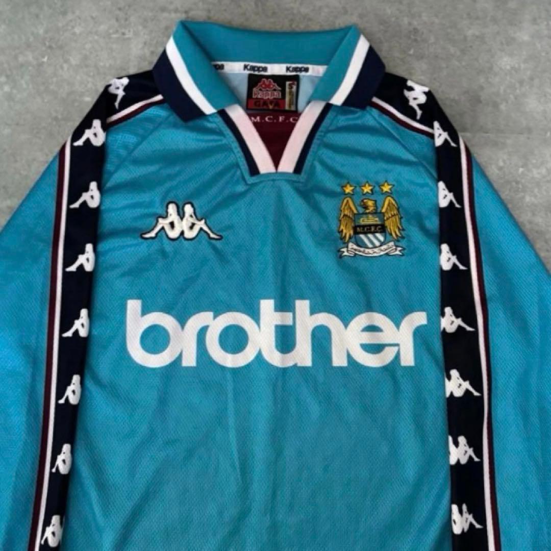 マンチェスターシティ　長袖　正規品　ユニフォーム　古着　シャツ　ジャケット