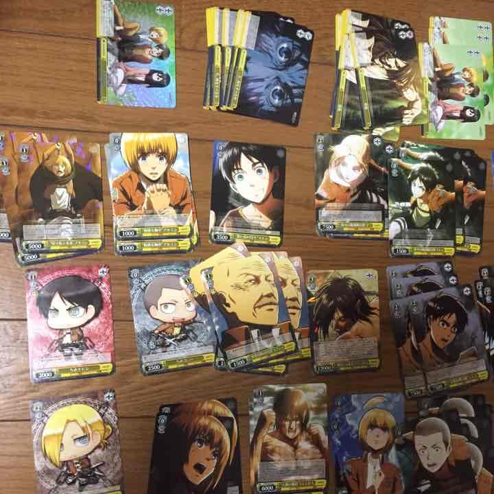 進撃の巨人 ヴァイスシュバルツ 黄 C、U、R、RRRクラマ