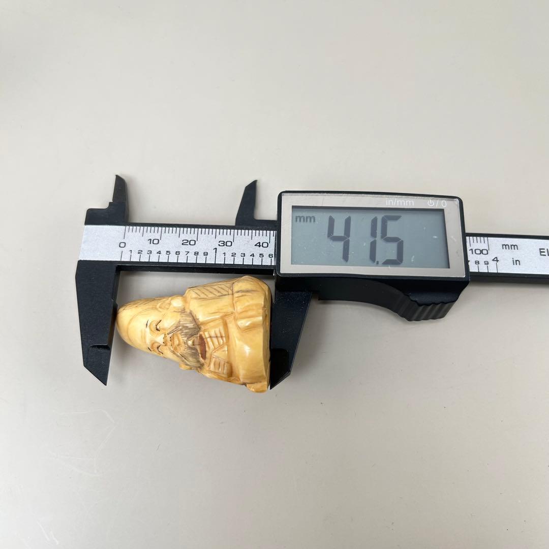 B福の神像 四体セット彫刻根付天然素材アンティーク骨董飾り物古美術置物細密細工