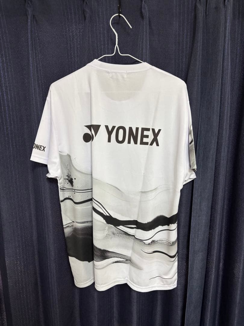 YONEX GEOBREAK 80 Tシャツ ホワイト/ブラック　ソフトテニス
