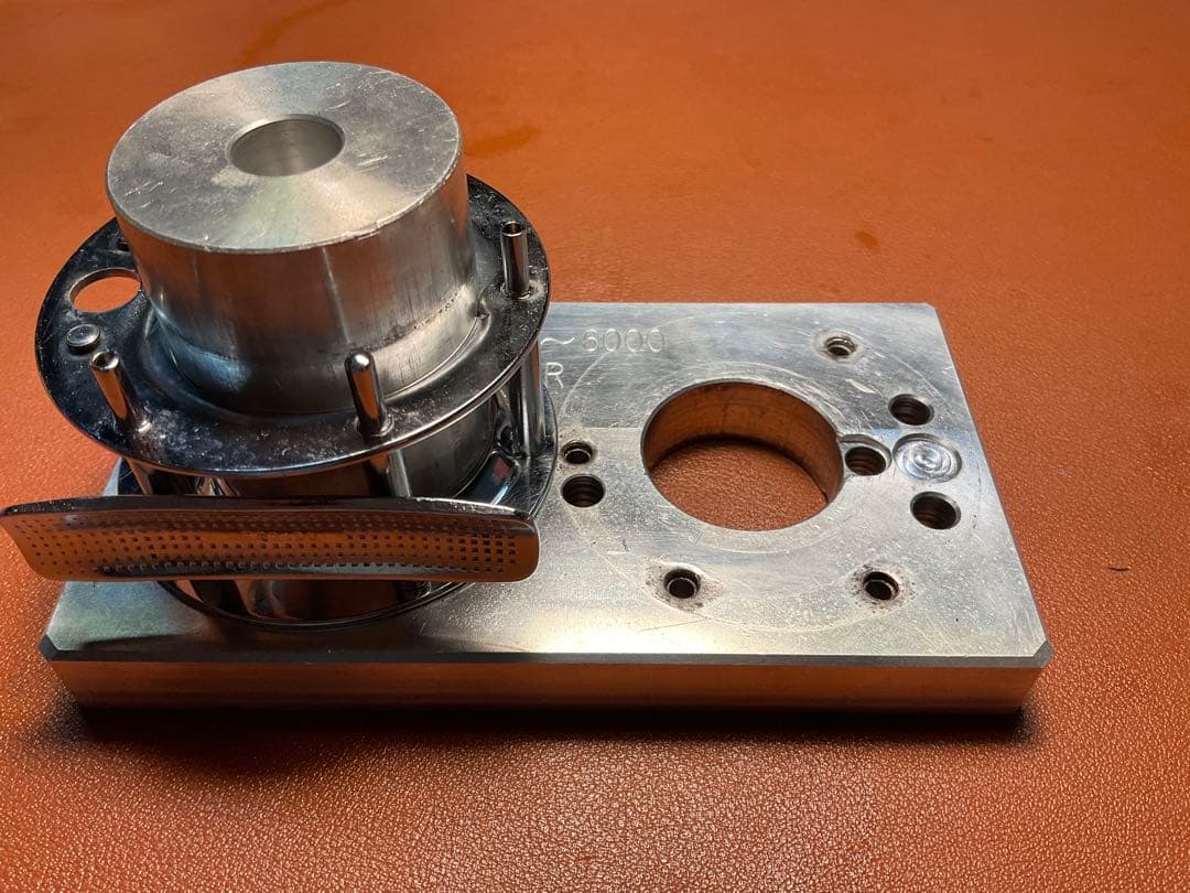 元箱付 ABU アンバサダー 4500 メンテ済 フレーム修正済 チェリーレッド