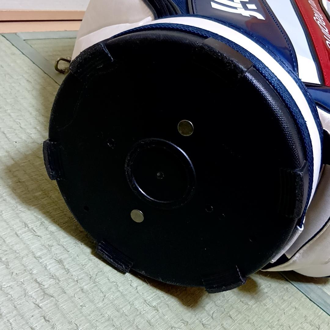 le coq sportif キャディバッグ ゴルフバッグ トリコロール