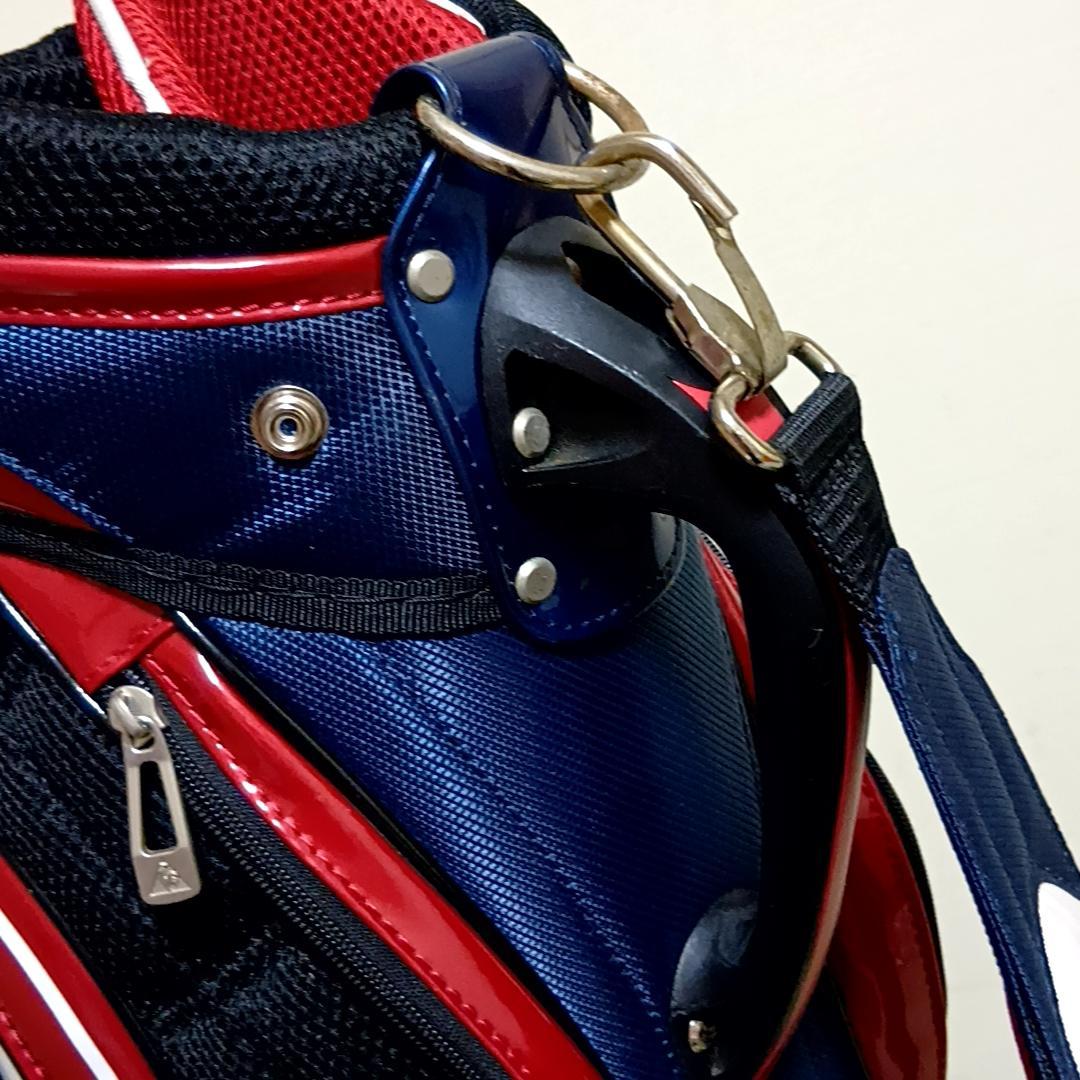 le coq sportif キャディバッグ ゴルフバッグ トリコロール