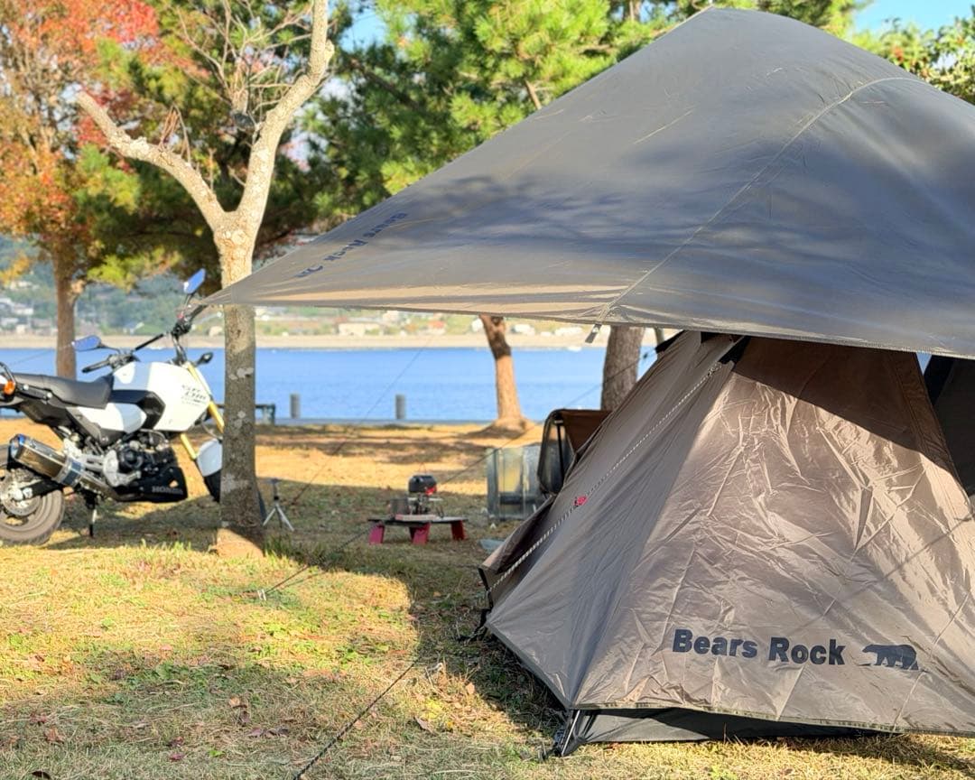 ベアーズロック ハヤブサテント 2人用　タープセット