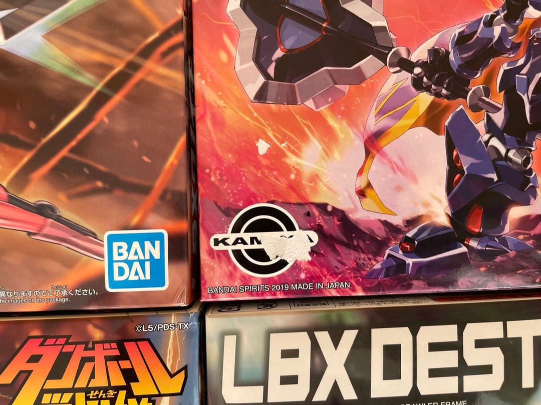 ダンボール戦機 LBX クノイチ ジエンペラー ジェネラル ハカイオー絶斗