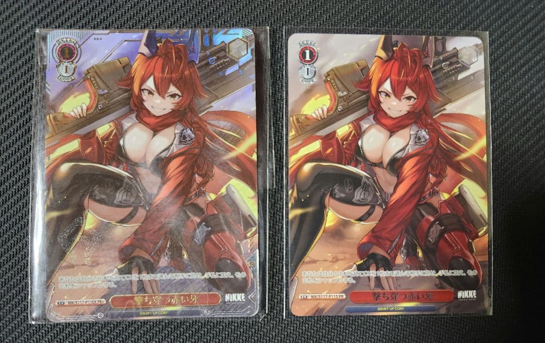 NIKKE 撃ち穿つ赤い牙 PR+ pr CXチャレンジ優勝 上位賞　2枚セット