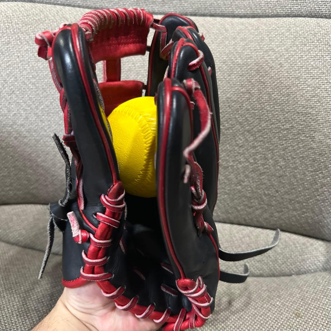 【中古】ミズノプロ 一般軟式用 内野グローブ A・ライリーモデル