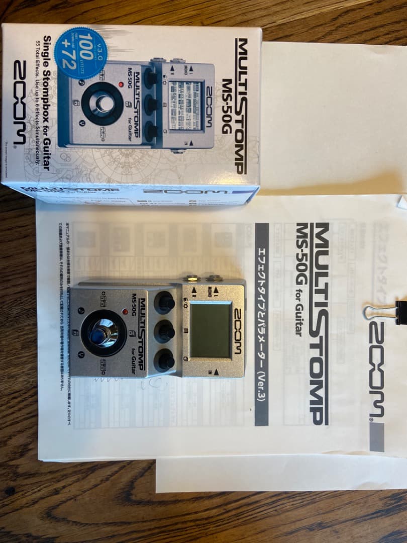 ZOOM MS-50G ギターマルチエフェクター
