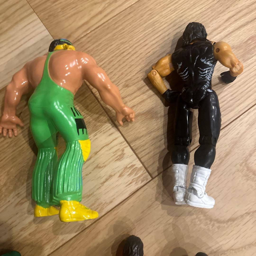 プロレス フィギュア ジャンク品 まとめ売り ×8体