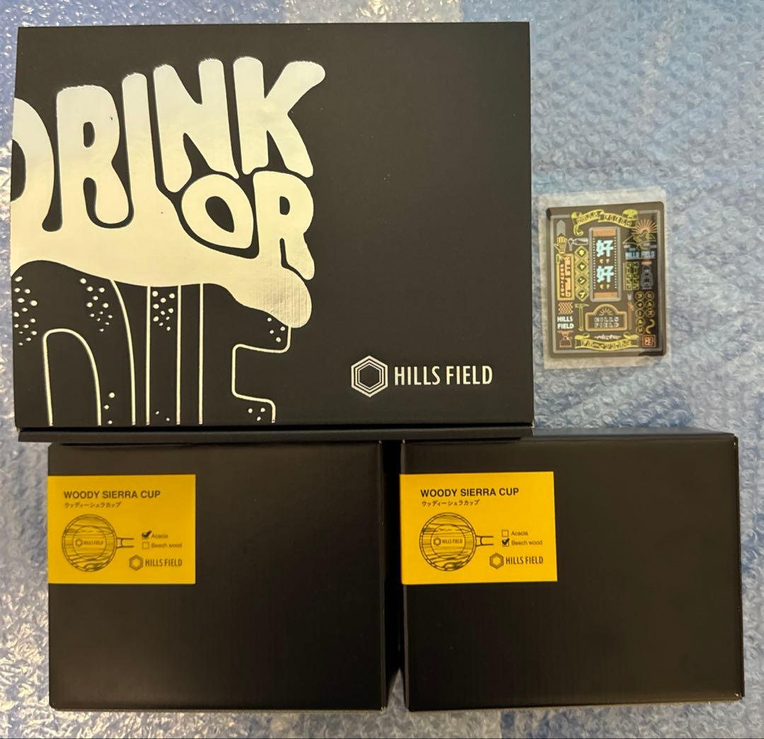 ヒルズフィールド ウッディーシェラカップ & パイントグラス & Tシャツ 他