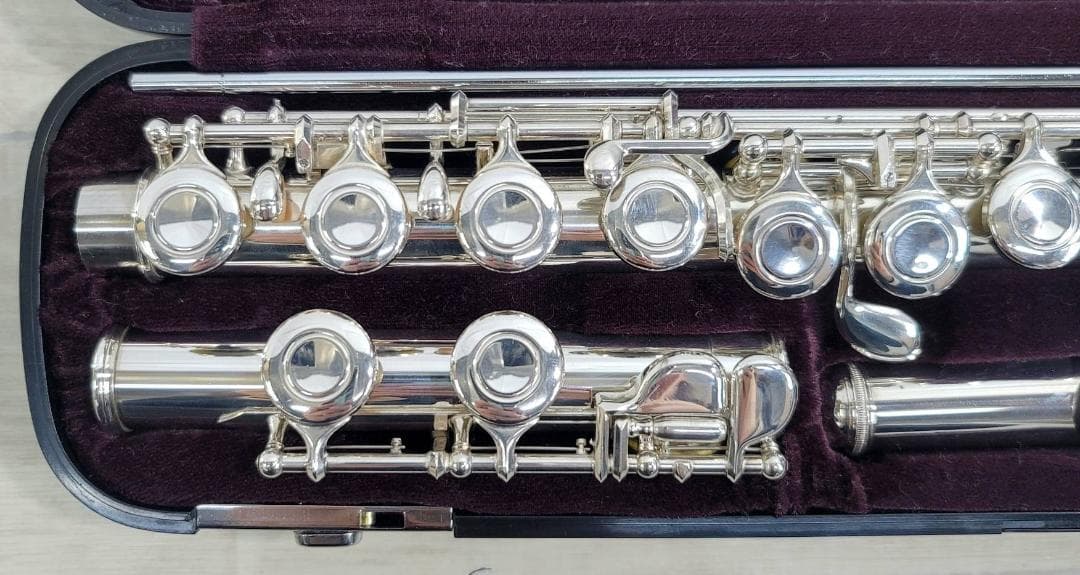 YAMAHA 頭部管銀製フルート YFL-311 II (調整・分解磨き済み)