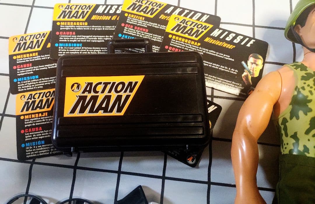 ハズブロ★アクションマン フィギュア★Hasbro・GIジョー・ミリタリー