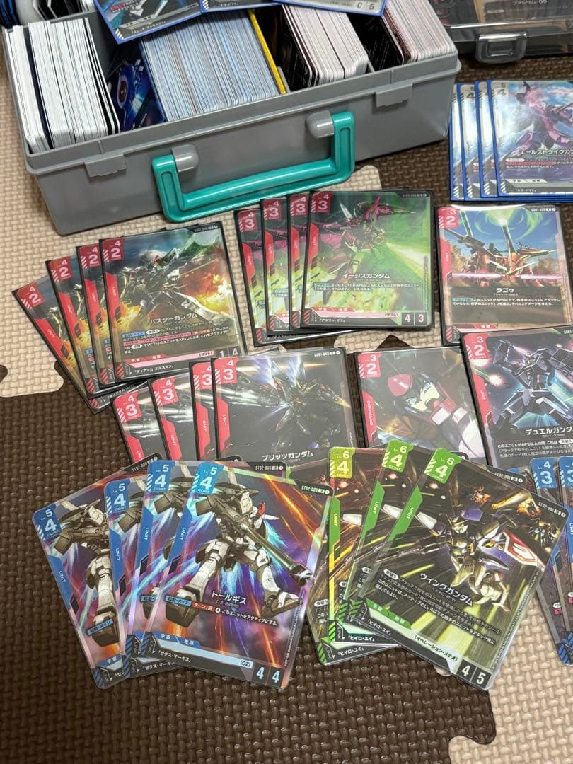 値下げ　ガンダムカードゲーム　まとめ売り　SEED フリーダム　ジャスティス