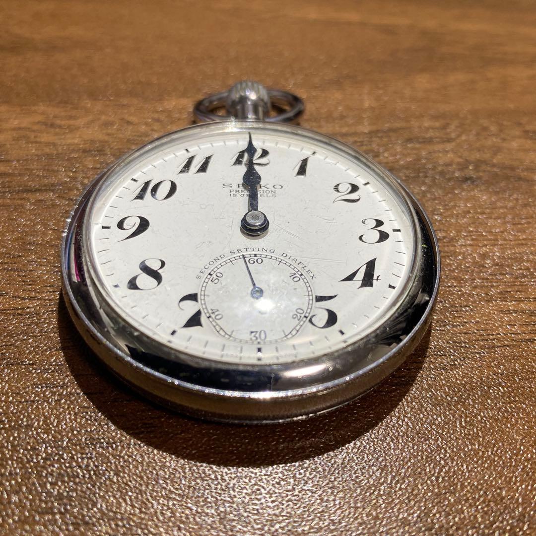 動作品　国鉄　昭和42年　国鉄関西　0384 懐中時計　SEIKO