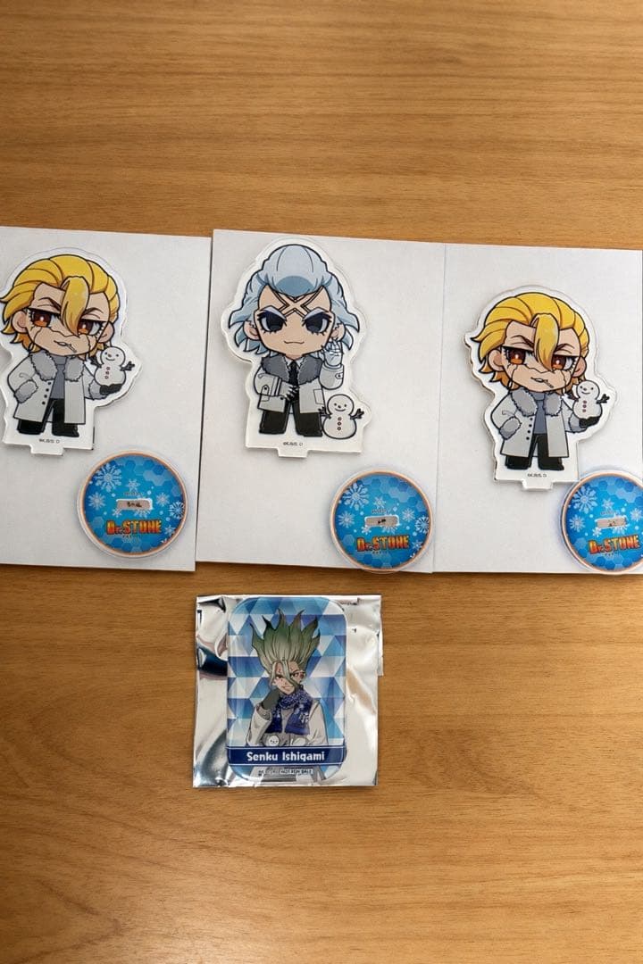 Dr.STONE 雪まつり アクリルスタンドミニキャラ スタンリー ゼノ 千空