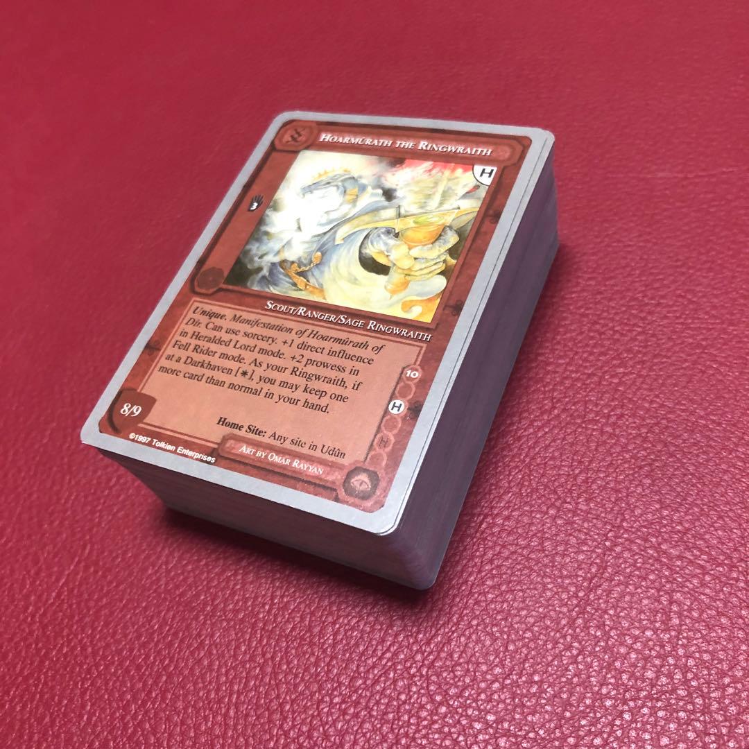 ミドルアース　カード　チャレンジデッキH ccg コンプ　指輪物語　希少