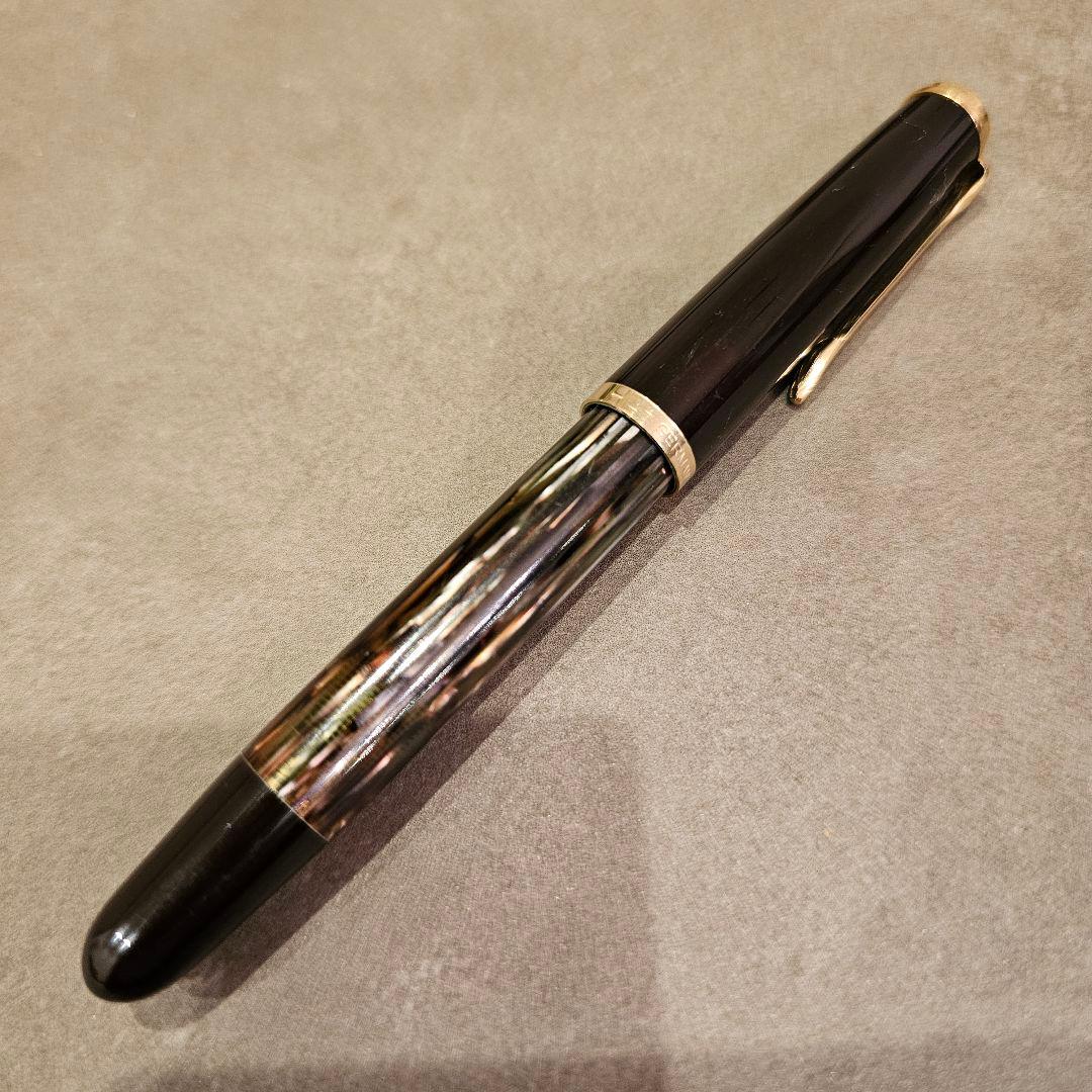 PELIKAN ペリカン 400 茶縞 14K 万年筆 ヴィンテージ