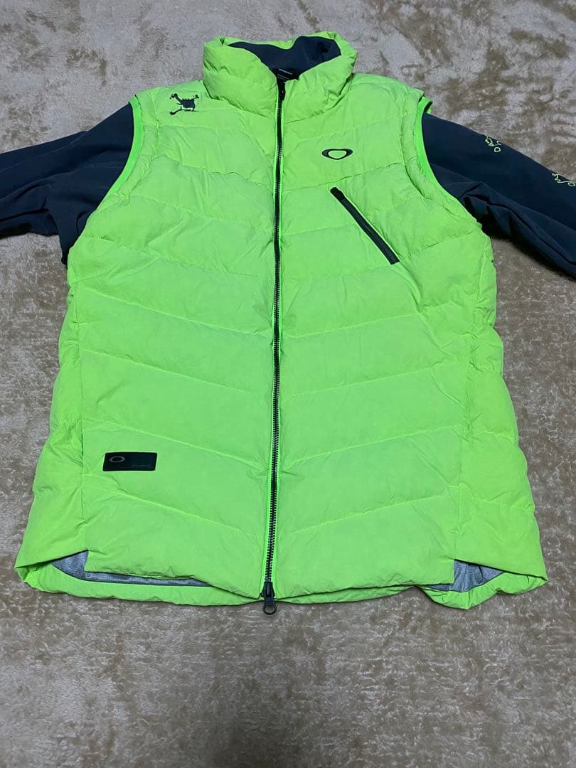 【美品】オークリー 3WAY ダウンベスト＆ボレロ セットアップ ゴルフ M