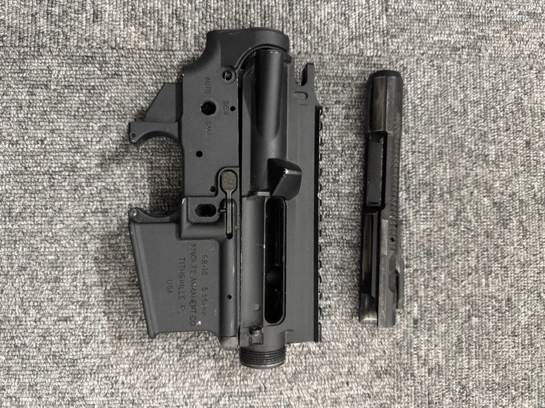 詳細不明 アッパー、ロアレシーバー、スチールボルトキャリア