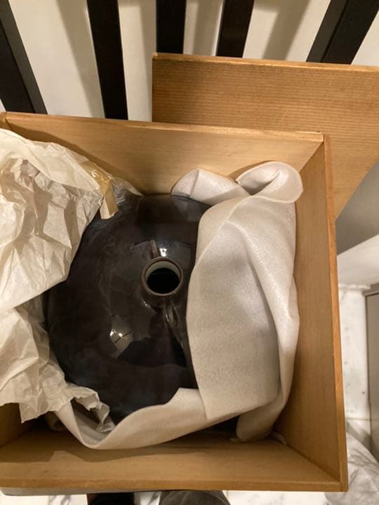 極美品　新品未使用　久谷焼き　瓶　花瓶