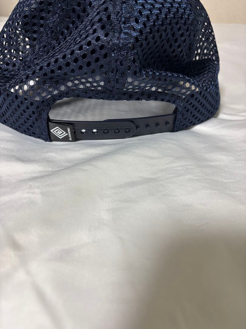 エルドレッソ ボーンマン ツバ短 メッシュキャップ ネイビー 初期モデル 美品