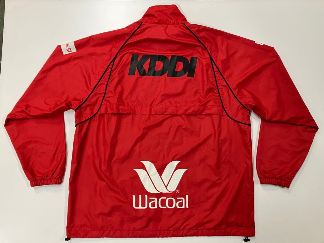 京都パープルサンガ　フルスポンサー　支給品　ウィンドブレーカー