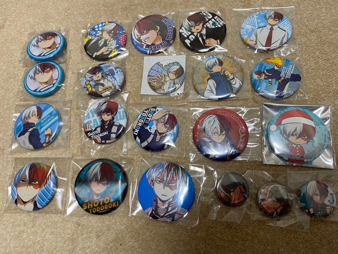 轟焦凍 缶バッジ66点セット