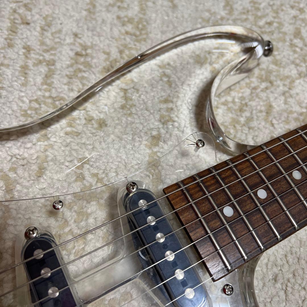 Barclay アクリル ボディ エレキギター ジャンク