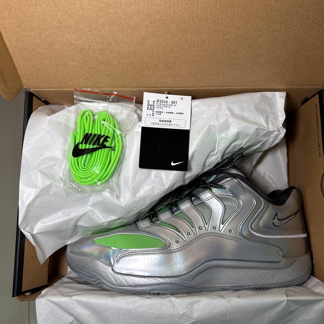 【1回のみ使用】NIKE KD18 EYBL 29cm