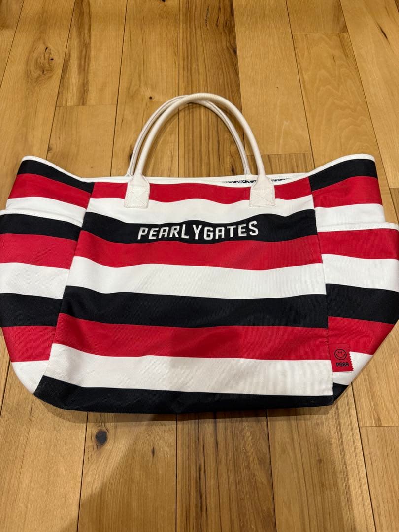 パーリーゲイツ　ロッカーバッグ　トリコロール