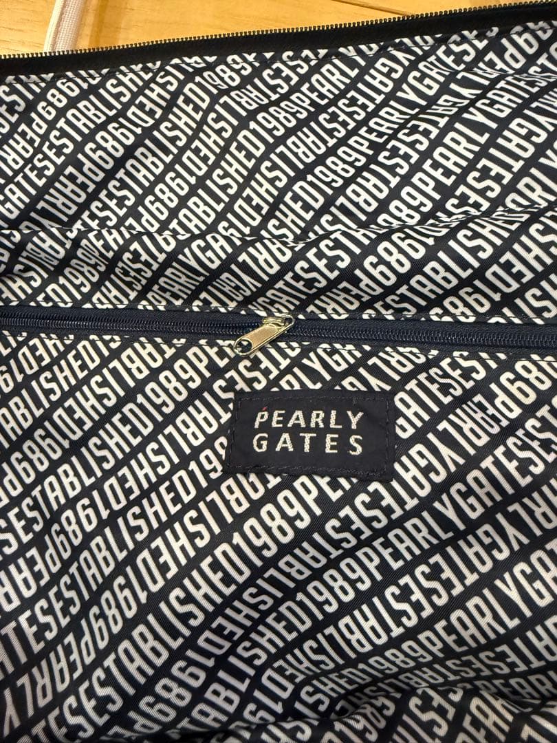 パーリーゲイツ　ロッカーバッグ　トリコロール