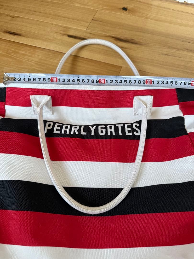 パーリーゲイツ　ロッカーバッグ　トリコロール