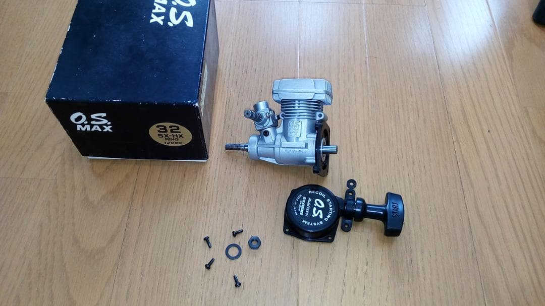 ラジコンヘリ用エンジン　OS MAX-32SX-HX RING