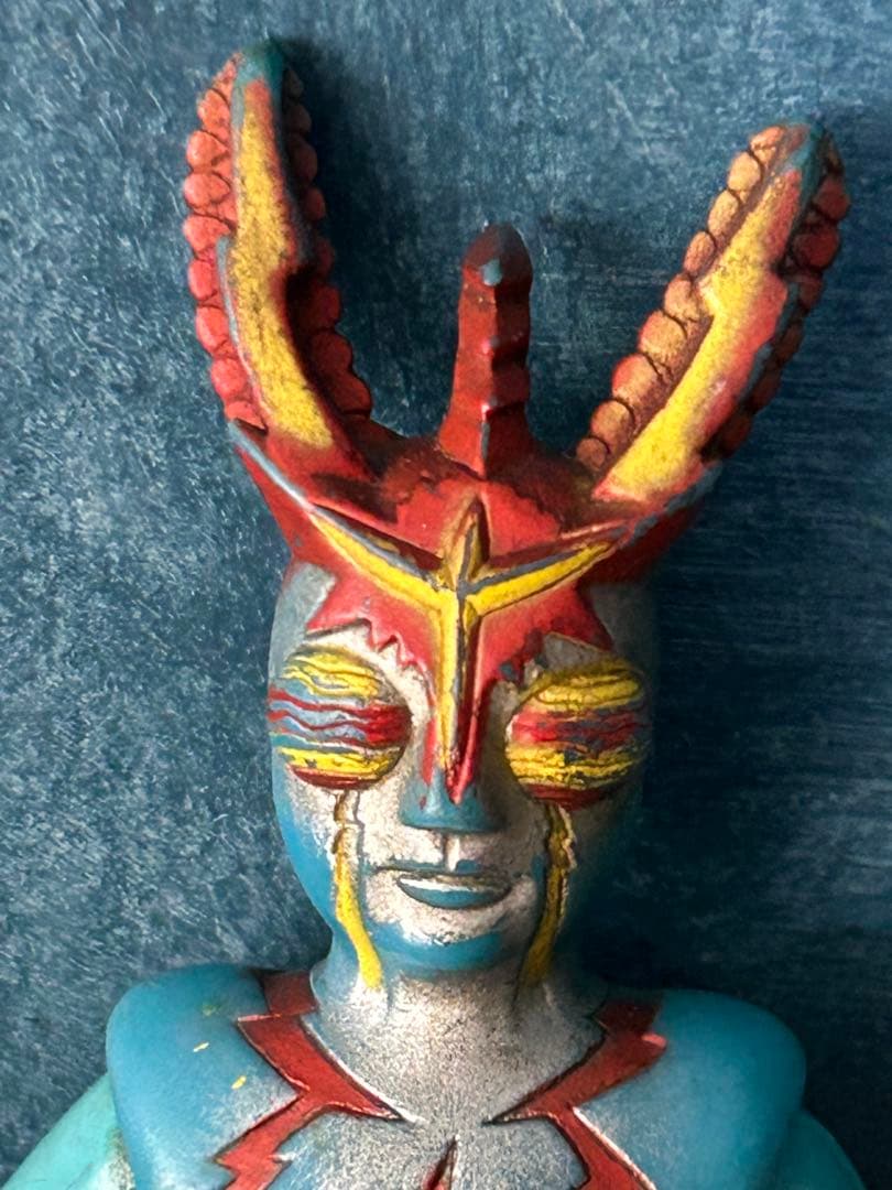 I*N様 イナズマン　ソフビ　古いフィギュア