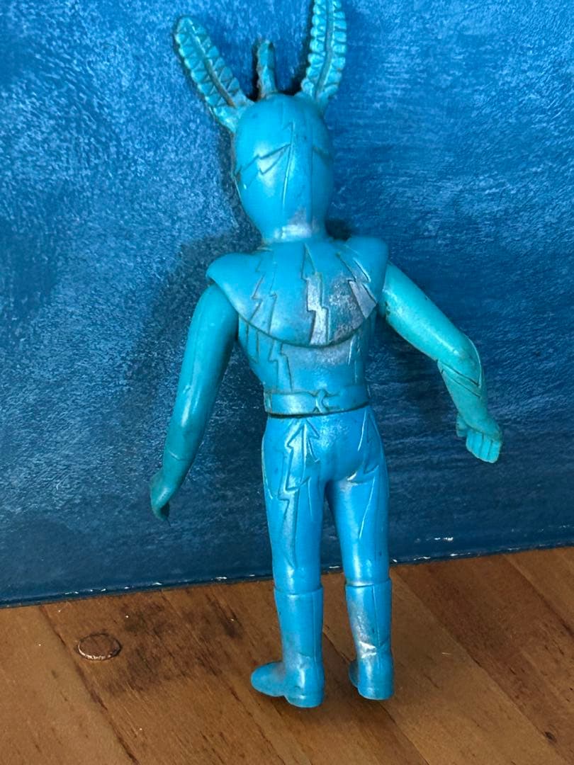 I*N様 イナズマン　ソフビ　古いフィギュア