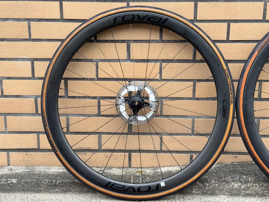 ロヴァール ROVAL C38 カーボン チューブレス ディスク ホイールセット