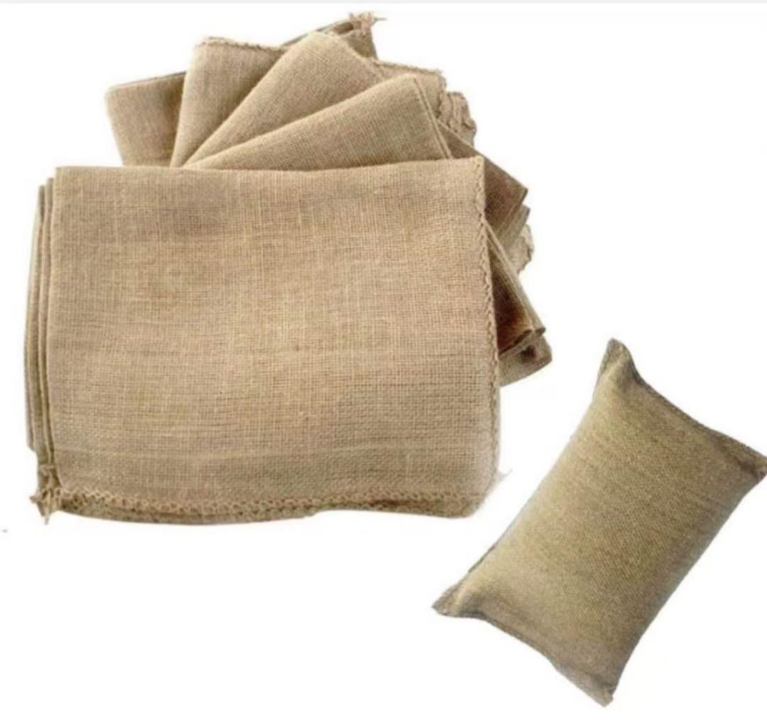 20pcs 吸水性土のう 袋 土のう 耐候性止水 浸水の備えに 防災用品 再利用