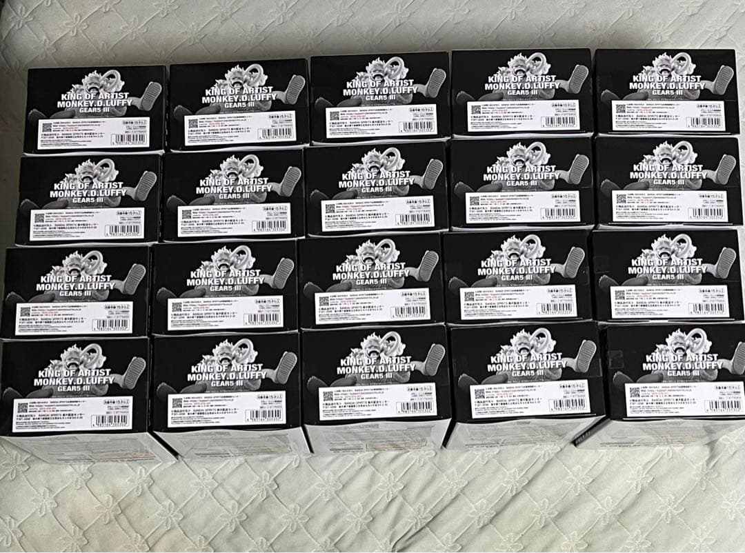 ワンピース　king of artist ルフィ　ギア5 iii 20つセット
