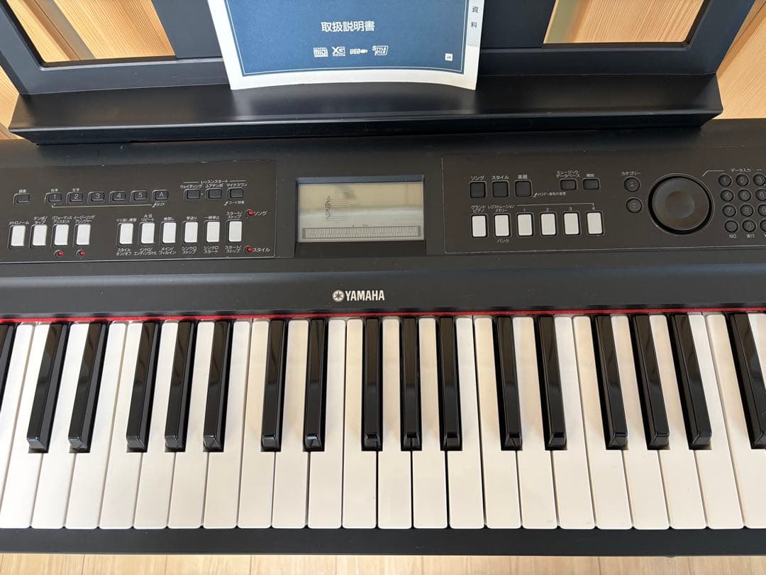 【美品】YAMAHA ヤマハ 電子ピアノ NP-V60 ピアジェーロ　76鍵盤